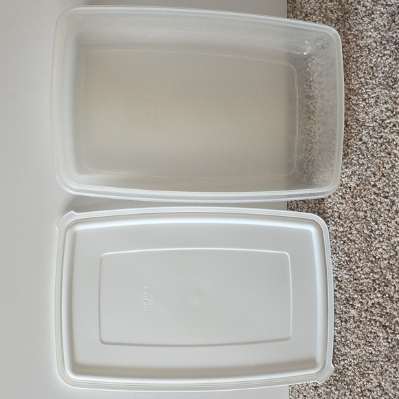 Stackable Food Storage Containers - White - Picture 2 of 11